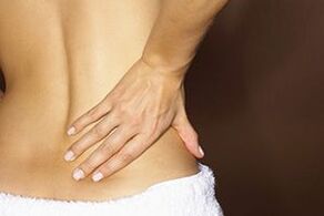 Fọwọsi aworan irora irora ti osteochondrosis kekere